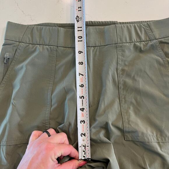 Athleta Tribeca Utility Crop Straight Pants Green Size‎ 6 - Picture 9 of 11